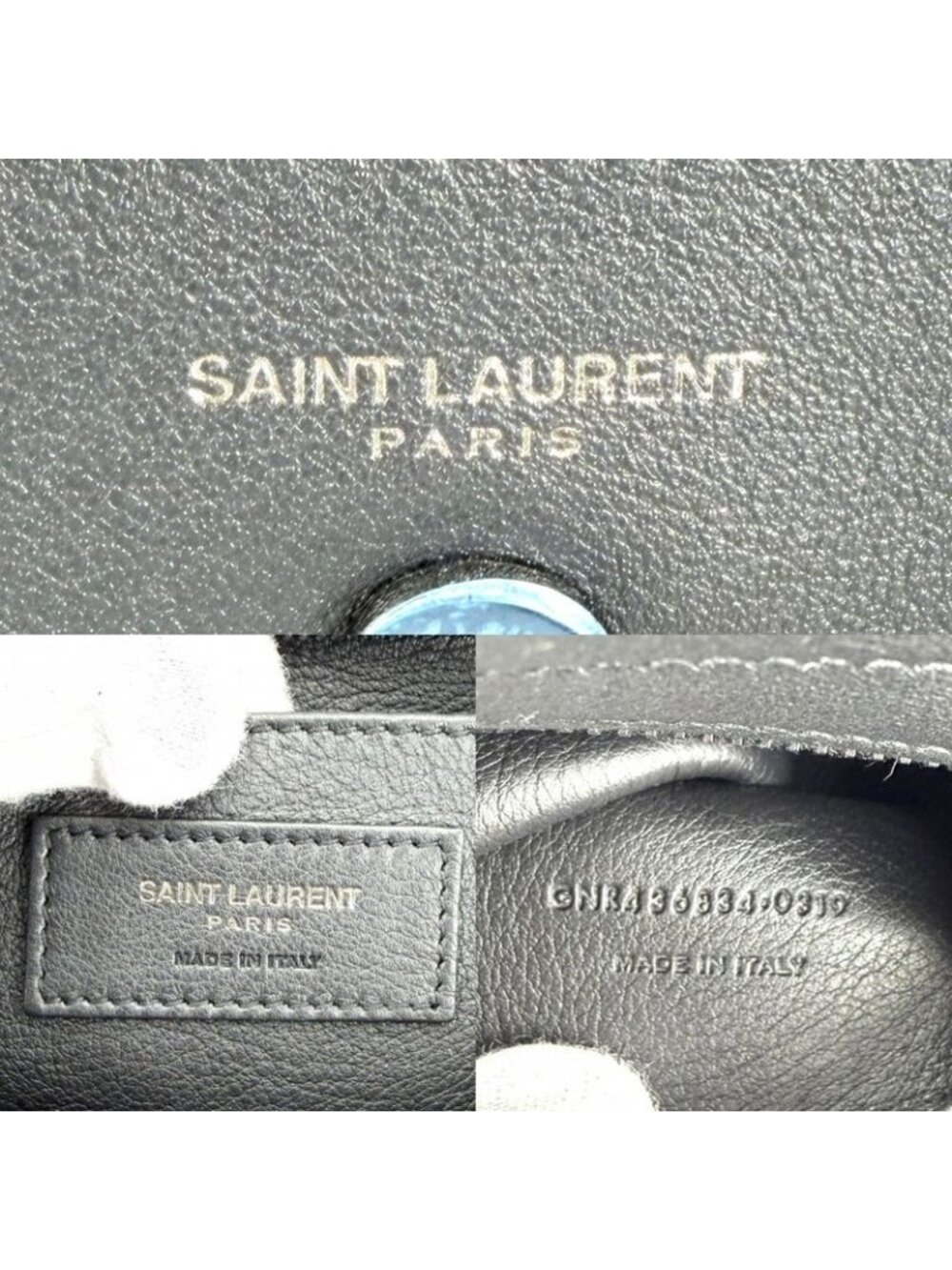 ★SOLD★ Saint Laurent Paris 2-Way Baby Downtown Cabas Shoulder Bag Crossbody - Picture 5 of 7